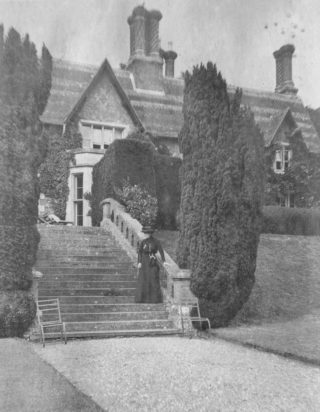 a black and white photo of a house | Dacorum Heritage Trust
